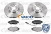 V10-6628 VAICO Комплект тормозов, дисковый тормозной механизм