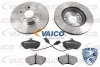 V10-90005 VAICO Комплект тормозов, дисковый тормозной механизм