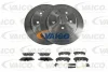 V30-3977 VAICO Комплект тормозов, дисковый тормозной механизм