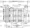 815813 VALEO Компрессор, кондиционер