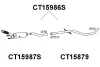 CT15986S VENEPORTE Сажевый / частичный фильтр, система выхлопа ОГ