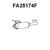 FA25174F VENEPORTE Сажевый / частичный фильтр, система выхлопа ОГ