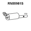 RN55981S VENEPORTE Сажевый / частичный фильтр, система выхлопа ОГ