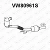 VW80961S VENEPORTE Сажевый / частичный фильтр, система выхлопа ОГ