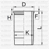 51-05586-000 YENMAK Гильза цилиндра