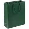 unibag1_green Acura Бумажный подарочный пакет, зеленый, размер: 23 х 28 х 9,2 см.