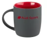 32922A2500 VAG Фарфоровая кружка Audi Sport Mug, Soft-touch, 350ml, Grey/Red