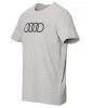 Превью - 3131701812 VAG Мужская футболка Audi Rings Mens T-Shirt, Grey (фото 2)
