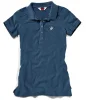 76898352145 BMW Женская рубашка-поло BMW Motorrad Logo Classic Polo Shirt, Ladies, Blue