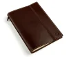 76899898247 BMW Кожаная записная книжка BMW Motorrad Notebook, Leather, Dark Brown