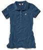 Превью - 76898352145 BMW Женская рубашка-поло BMW Motorrad Logo Classic Polo Shirt, Ladies, Blue (фото 3)