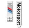 80265A0A714 BMW Сменный силиконовый ремешок BMW M Motorsport для наручных часов Apple Watch, White