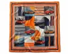 80162463138 BMW Шелковый платок BMW Classic Silk Scarf, Orange