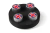 Превью - C2D60781 JAGUAR Набор колпачков для колесных вентилей Jaguar Valve Stem Marcue Caps, Union Jack Logo, NM (фото 2)