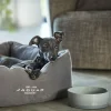Превью - JHPT982GYA JAGUAR Керамическая миска для собаки Jaguar Ceramic Dog Bowl, Grey (фото 2)