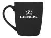 LBA25467 TOYOTA Фарфоровая кружка Lexus Logo Mug, Soft-touch, 360ml, Black/White