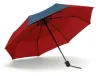 Превью - 80235A0A682 MINI Складной зонт MINI Foldable Umbrella, Contrast Panel, Chili Red/Island Blue (фото 2)