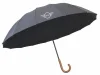 FK180107WMN MINI Большой зонт-трость MINI Stick Umbrella, Wooden Handle, Black