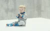 Превью - 5E0084404A VAG Носочки для малышей Skoda Baby Socks RS, Race Blue (фото 3)