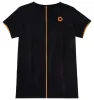 Превью - B67993597 MERCEDES Женская футболка Smart Women's Polo Shirt, Black / Orange (фото 2)