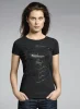 Превью - WAP7970XS0E PORSCHE Женская футболка Porsche Women’s T-shirt – Porsche Crest, Black (фото 5)