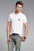 Превью - WAP59100S0B PORSCHE Мужская рубашка-поло Porsche Men's Polo Shirt, Logo, White (фото 2)