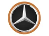 Превью - A00040009002232 MERCEDES Колпачок ступицы колеса Mercedes Hub Caps, дизайн AMG, оранжевый (фото 2)