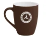 B6695A251 MERCEDES Керамическая кружка Mercedes-Benz Heritage Logo Mug, Soft-touch, 320ml, Brown/White