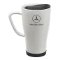 B669A2586 MERCEDES Керамическая кружка с крышкой Mercedes-Benz Travel Mug, 450ml, White/Black