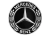 A22240022009040 MERCEDES Колпачок ступицы колеса Mercedes Hub Caps, Black