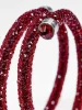 Превью - B66954719 MERCEDES Женский браслет Mercedes Tokyo Bracelet, Swarovski, red / silver-coloured (фото 2)