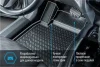 Превью - 12305007 RIVAL Комплект автомобильных ковриков Hyundai Solaris SD 2017- , Kia Rio SD 2017- полиуретан, низкий борт, крепеж для передних ковров (фото 10)