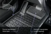 Превью - 64109001 RIVAL Комплект автомобильных ковриков Nissan X-Trail 2015- , литая резина, низкий борт, крепеж для передних ковров (фото 10)