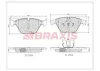 Превью - AA0738 BRAXIS Комплект тормозных колодок, дисковый тормоз (фото 2)