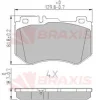 Превью - AA0626 BRAXIS Комплект тормозных колодок, дисковый тормоз (фото 2)
