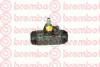 A 12 143 BREMBO Колесный тормозной цилиндр