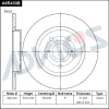 A6R433B ADVICS Тормозной диск