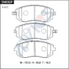 Превью - SN692P ADVICS Комплект тормозных колодок, дисковый тормоз (фото 2)