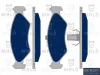 1050024 AKRON-MALÒ Комплект тормозных колодок, дисковый тормоз