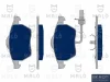 1050192 AKRON-MALÒ Комплект тормозных колодок, дисковый тормоз