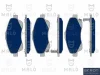 1050239 AKRON-MALÒ Комплект тормозных колодок, дисковый тормоз