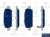 1050330 AKRON-MALÒ Комплект тормозных колодок, дисковый тормоз