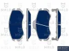 1050349 AKRON-MALÒ Комплект тормозных колодок, дисковый тормоз
