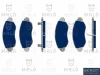 1050390 AKRON-MALÒ Комплект тормозных колодок, дисковый тормоз