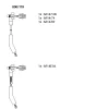 Превью - 800/179 BREMI Комплект проводов зажигания (фото 2)