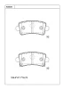 KD6064 ASIMCO Комплект тормозных колодок, дисковый тормоз