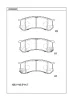 KD3303W ASIMCO Комплект тормозных колодок, дисковый тормоз