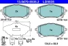 13.0470-5535.2 ATE Комплект тормозных колодок, дисковый тормоз