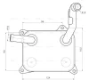 Превью - AI3454 AVA Масляный радиатор, двигательное масло (фото 2)