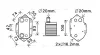 Превью - BW3554 AVA масляный радиатор, двигательное масло (фото 2)